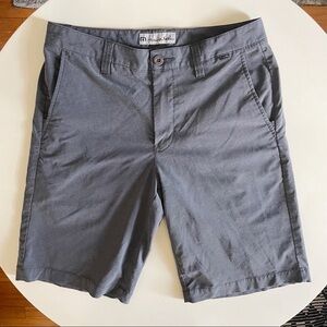 Travis Mathew Lightweight Nylon Blend Golf Short Gray Men’s Size 32